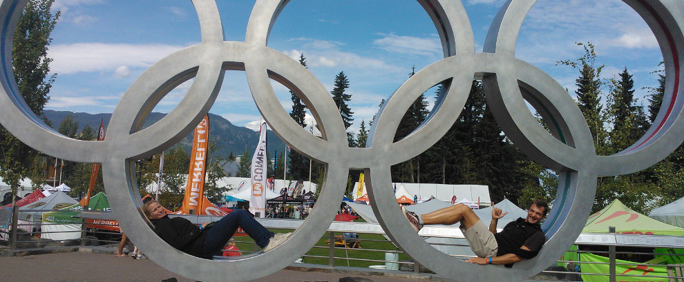ACBB Triathlon - Christophe Domain et Lynn Robertson - Ironman de Whistler 2013