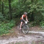 Sandie à VTT au triathlon de Nemours