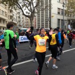 Carine au semi-marathon de Boulogne 2013