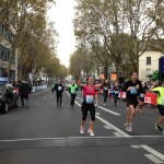 Caroline en termine avec le semi marathon de Boulogne 2013