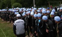 Départ triathlon Pont-Audemer