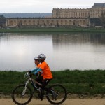 orange devant le chateau de Versailles
