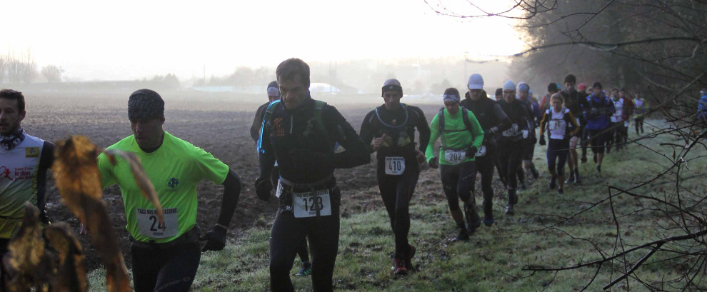 Christophe Domain au trail des marcassins 2014