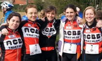 Equipe féminine au duathlon de Chessy