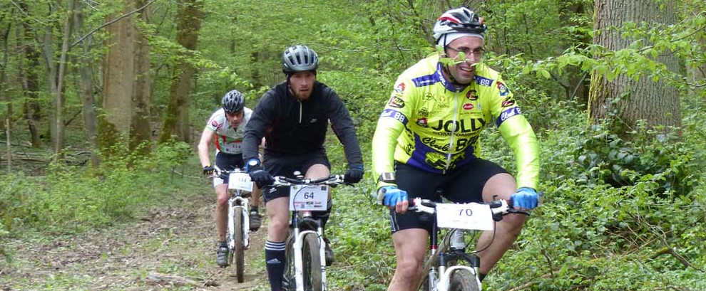 Pierre Dieupart (64) au duathlon des 2 bois