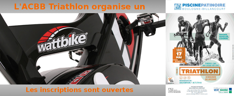 Wattbike ACBB Triathlon, Boulogne-Billancourt le samedi 17 mai 2014