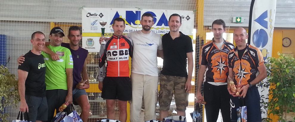 Podium du raid ANSA