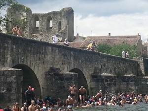 Départ triathlon de Grez-sur-Loing 2014