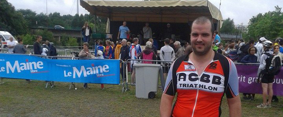 Sergiu au triathlon du Mans 2014