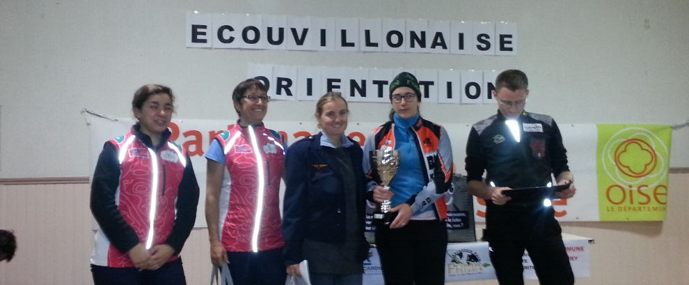 Podium féminin Ecouvillon Orientation