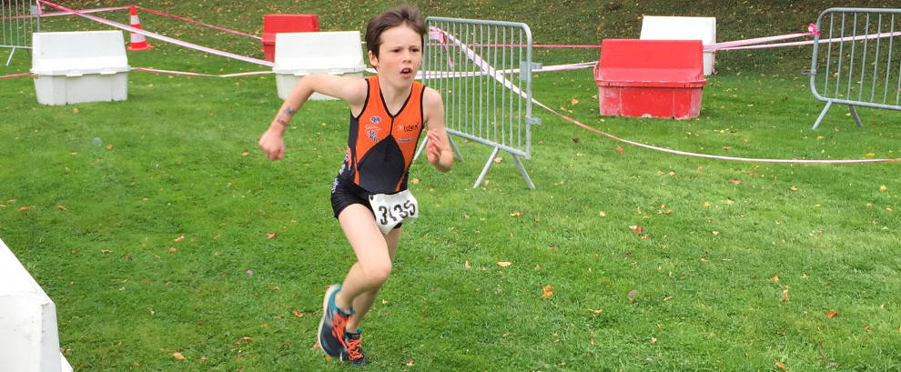 Les jeunes au triathlon du stade français