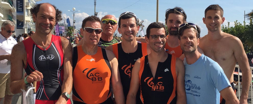 Les triathlètes de l'ACBB à La Baule