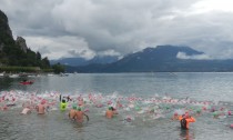 Annecy, départ de la traversée du lac