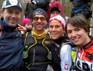 Départ de l'écotrail de Paris 2016