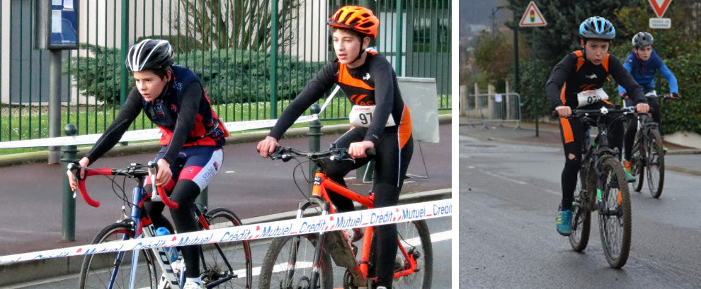 Jeunes ACBB Triathlon au duathlon de Soisy