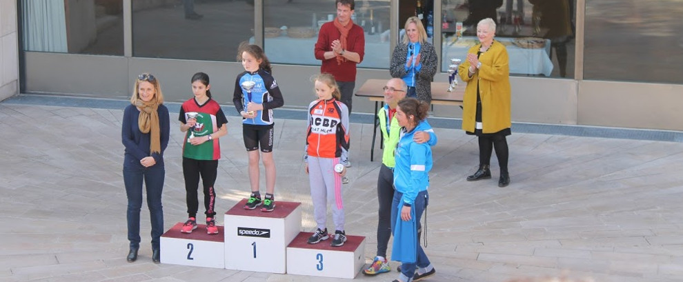 Podium pour l'ACBB Triathlon au triathlon Avenir de Courbevoie 2016