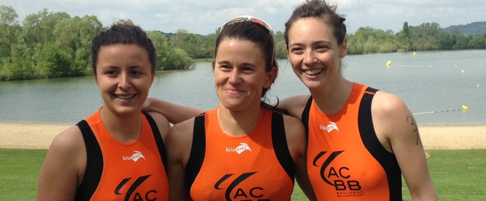 Equipe féminine D3 de l'ACBB Triathlon