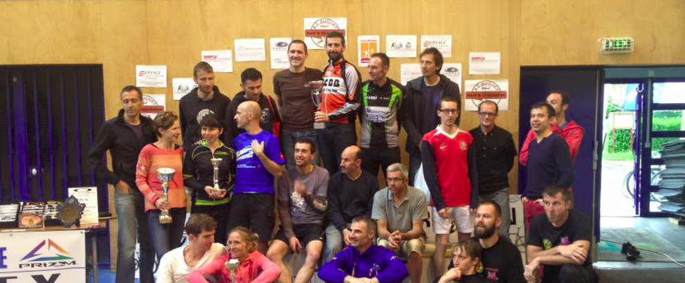 Podium du raid orientation ALBE 2016