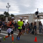 Stéphane sur la partie cap de l'ironman de Nice