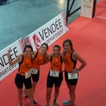 Féminines à la coupe de France des clubs de triathlon 2016