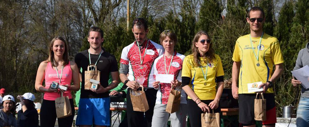 Podium de l'aventuraid Edhec 2017