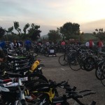 Parc à vélo de l'ironman d'Aix