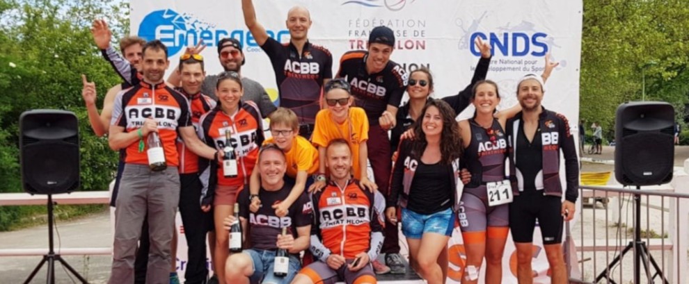 47 triathlètes ACBB et 5 podiums au triathlon de Dijon 2019