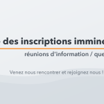 Informations sur les inscriptions 2026-2027 Informations sur les inscriptions 2026-2027